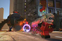 Скриншот из игры «LEGO The Incredibles»