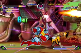 Скриншот из игры «Marvel vs. Capcom 2: New Age of Heroes»