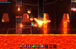 Скриншот из игры «SteamWorld Dig 2»
