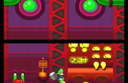 Скриншот из игры «Mario & Luigi: Partners in Time»