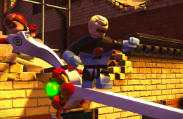 Скриншот из игры «LEGO The Incredibles»