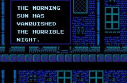 Скриншот из игры «Castlevania II: Simon's Quest»