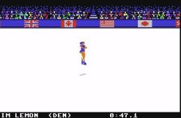 Скриншот из игры «Winter Games»
