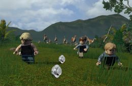 Скриншот из игры «LEGO Jurassic World»