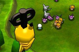 Скриншот из игры «Pokémon Rumble Blast»