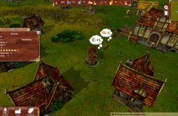 Скриншот из игры «Villagers»