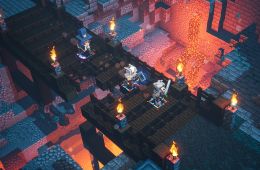 Скриншот из игры «Minecraft Dungeons»
