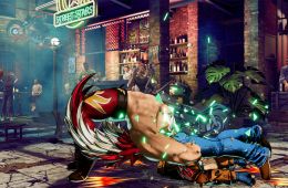 Скриншот из игры «Fatal Fury: City of the Wolves»