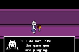 Скриншот из игры «Undertale»