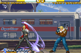 Скриншот из игры «Garou: Mark of the Wolves»
