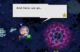 Скриншот из игры «Super Paper Mario»