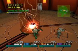Скриншот из игры «Teenage Mutant Ninja Turtles 3: Mutant Nightmare»