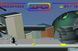 Скриншот из игры «Bit.Trip Runner»