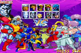Скриншот из игры «X-Men: Children of the Atom»
