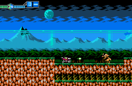 Скриншот из игры «Blaster Master Zero»