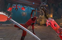 Скриншот из игры «Deadpool VR»