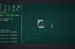 Скриншот из игры «Caves of Qud»