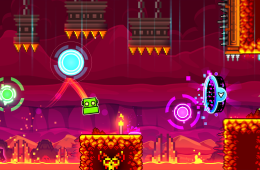 Скриншот из игры «Geometry Dash»