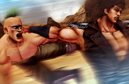 Скриншот из игры «Fist of the North Star: Lost Paradise»