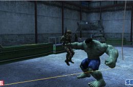 Скриншот из игры «The Incredible Hulk»