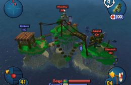Скриншот из игры «Worms 3D»