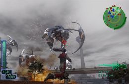 Скриншот из игры «Earth Defense Force 2017»
