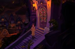 Скриншот из игры «Gibbous: A Cthulhu Adventure»