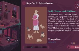 Скриншот из игры «The Cosmic Wheel Sisterhood»