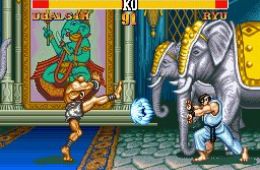 Скриншот из игры «Street Fighter II Turbo»