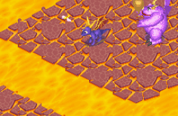 Скриншот из игры «Spyro 2: Season of Flame»
