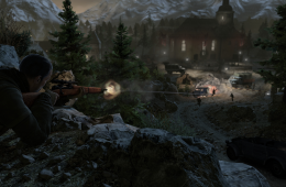Скриншот из игры «Sniper Elite V2»