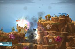Скриншот из игры «Worms W.M.D»