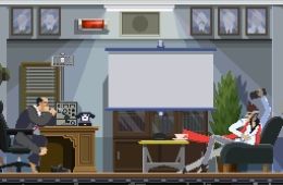 Скриншот из игры «Ghost Trick: Phantom Detective»