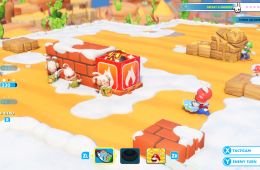 Скриншот из игры «Mario + Rabbids Kingdom Battle»