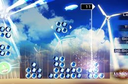 Скриншот из игры «Lumines Electronic Symphony»