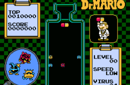 Скриншот из игры «Dr. Mario»