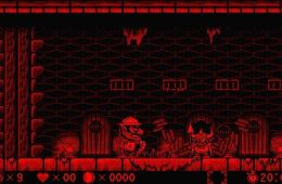 Скриншот из игры «Virtual Boy Wario Land»