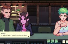 Скриншот из игры «Coffee Talk»