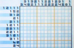 Скриншот из игры «Picross DS»