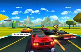 Скриншот из игры «Horizon Chase»