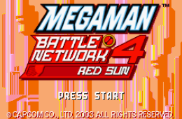 Скриншот из игры «Mega Man Battle Network 4: Red Sun»
