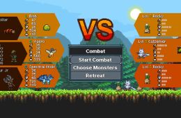 Скриншот из игры «Monster Sanctuary»