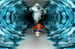 Скриншот из игры «Crash Bandicoot: The Huge Adventure»