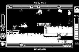 Скриншот из игры «Gato Roboto»