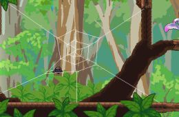 Скриншот из игры «Webbed»