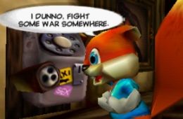 Скриншот из игры «Conker's Bad Fur Day»