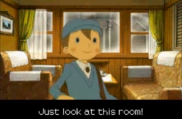 Скриншот из игры «Professor Layton and the Diabolical Box»