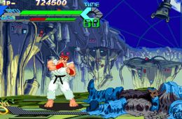 Скриншот из игры «X-Men vs. Street Fighter»