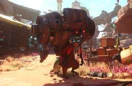 Скриншот из игры «Ratchet & Clank: Rift Apart»