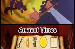 Скриншот из игры «Dragon's Lair II: Time Warp»